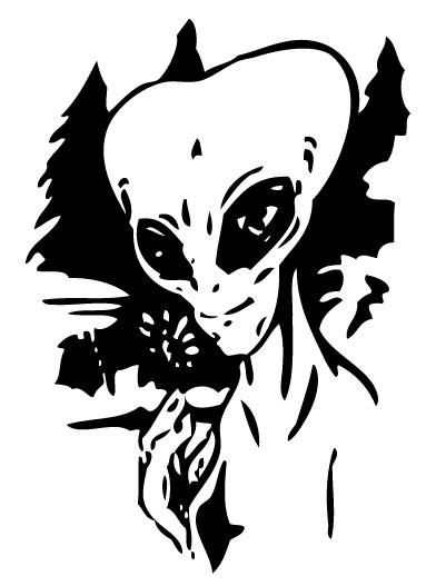 Alien Sticker 16