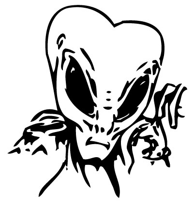 Alien Sticker 18