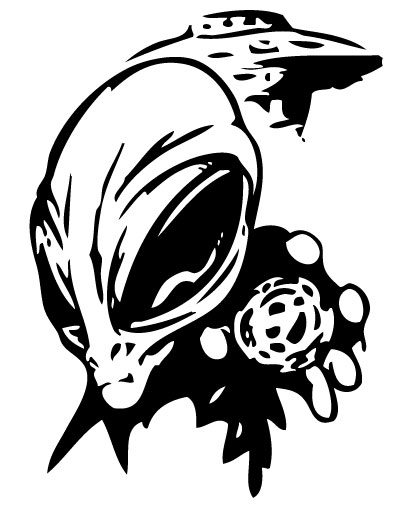 Alien Sticker 21