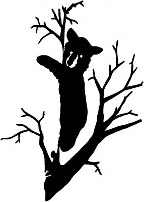 Bear in Tree 2 Sticker