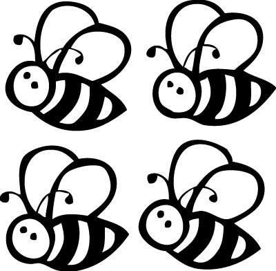 Bees Sticker