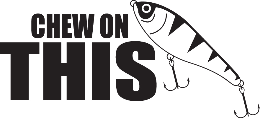 Chew on This Lure Sticker
