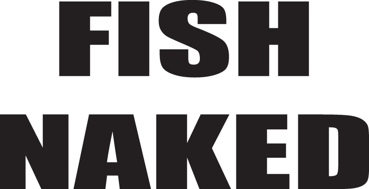 Fish Naked Sticker