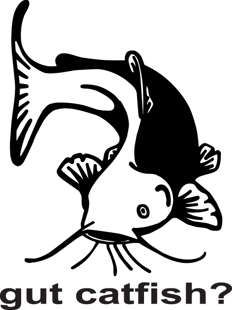 Gut Catfish Sticker