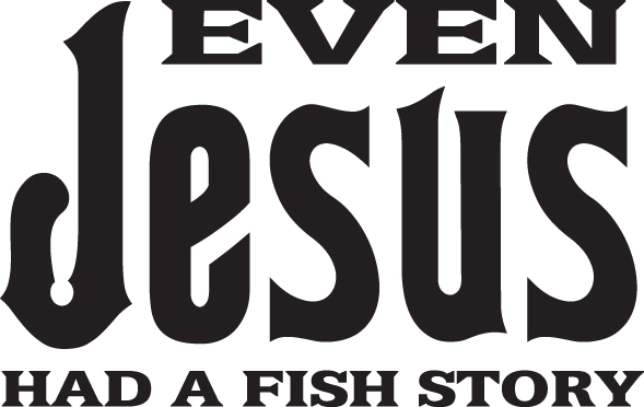 Even Jesus had a Fish Story Sticker