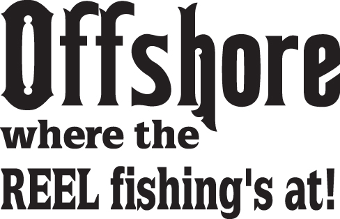 Offshore Where the Reel Fishing's At Sticker