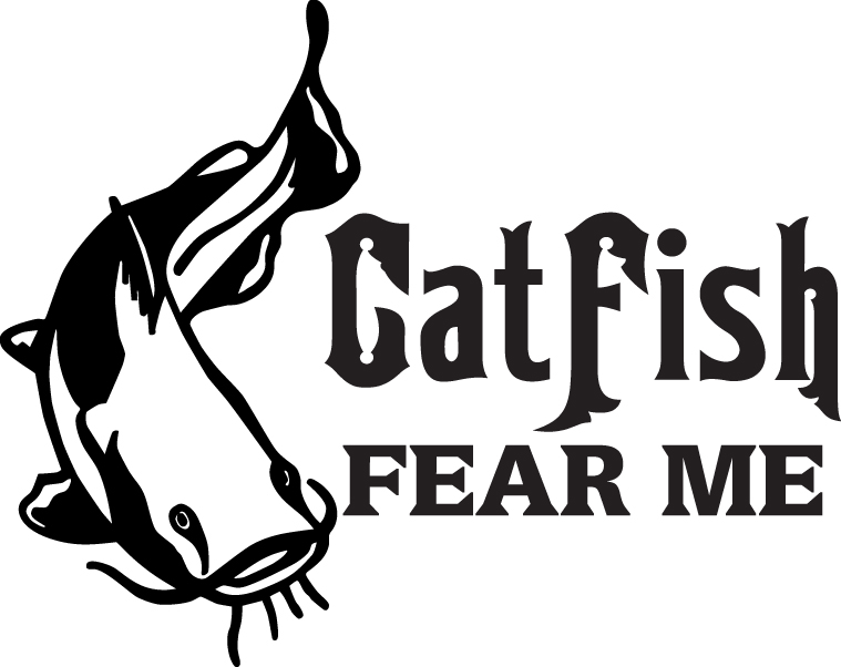Catfish Fear Me Sticker 2