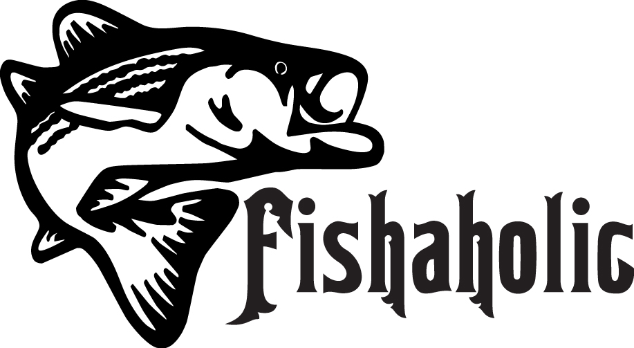 Fishaholic Bass Sticker 3