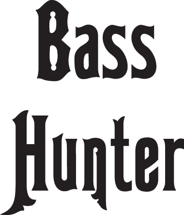 Bass Hunter Sticker