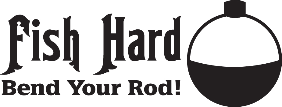Fish Hard Bend Your Rod Sticker