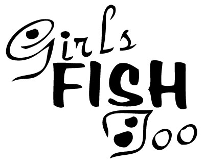 Girls Fish Too Sticker