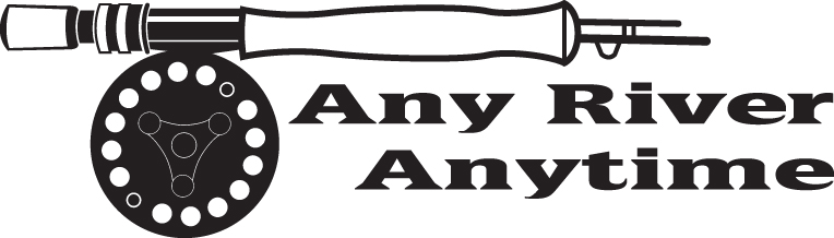 Any River Anytime Fly Fishing Sticker