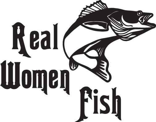 Reel Women Fish Sticker 4