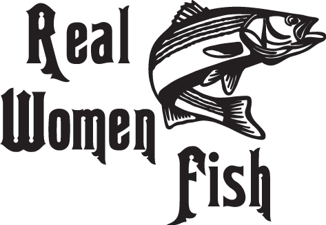 Reel Women Fish Sticker 5