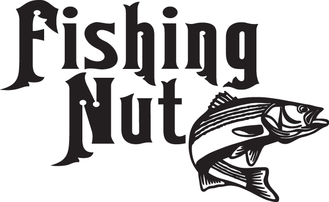 Fishing Nut Striper Fishing Sticker