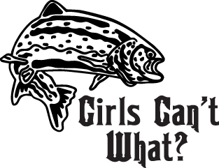 Grils Can't What Salmon Fishing Sticker