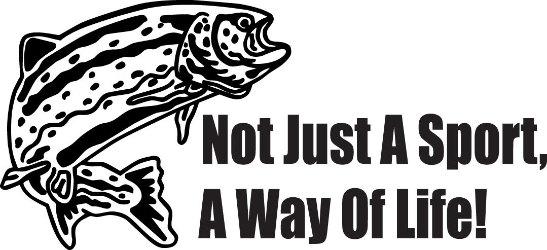 Not Just a Sport a Way of Life Salmon Fishing Sticker