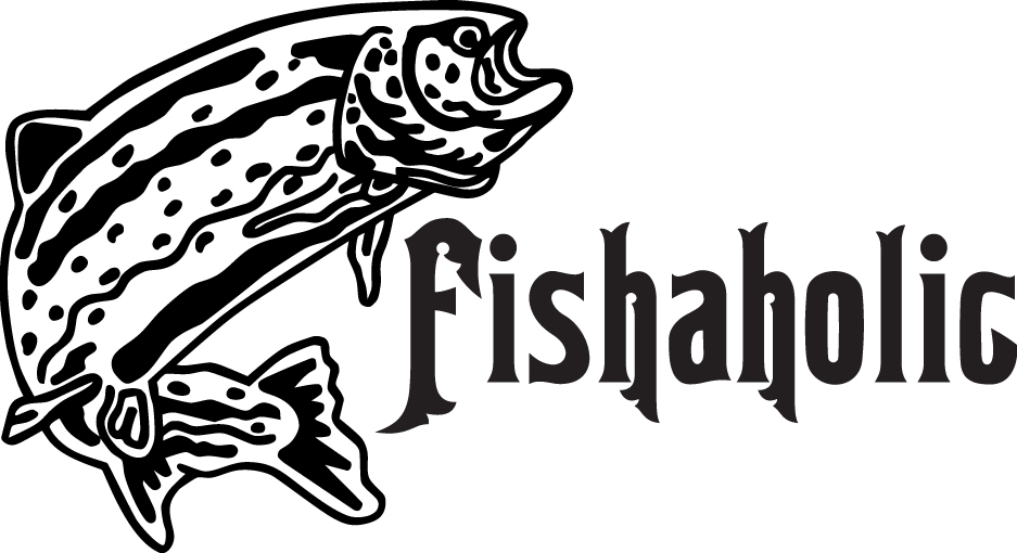 Fishaholic Salmon Fishing Sticker 2