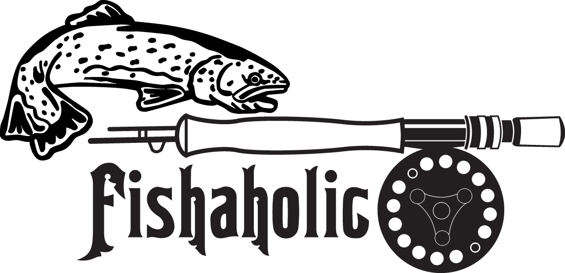 Fishaholic Salmon Fishing Sticker 3