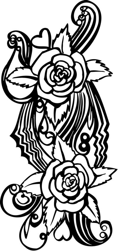 Flower Sticker 243