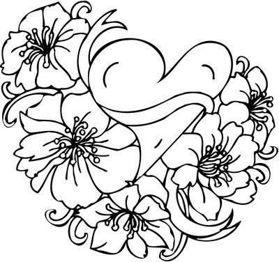 Flower Sticker 310