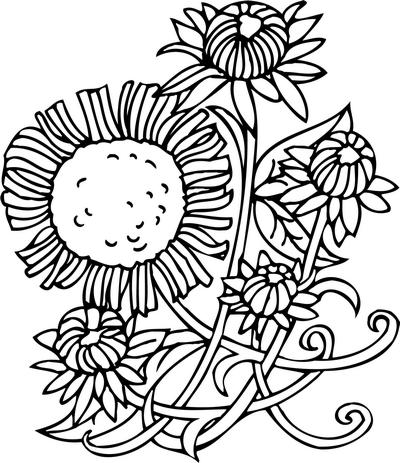 Flower Sticker 335