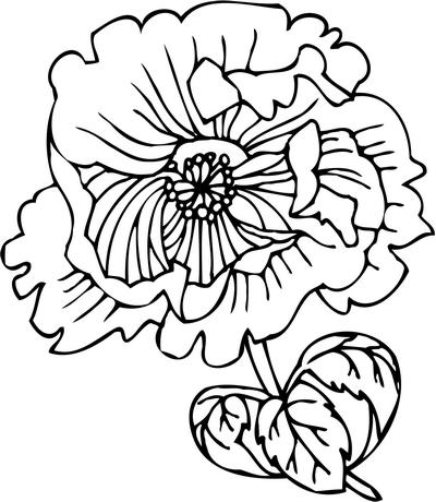 Flower Sticker 346