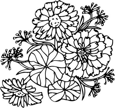 Flower Sticker 348