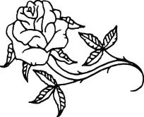 Rose Sticker 134