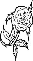 Rose Sticker 156