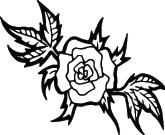 Rose Sticker 220