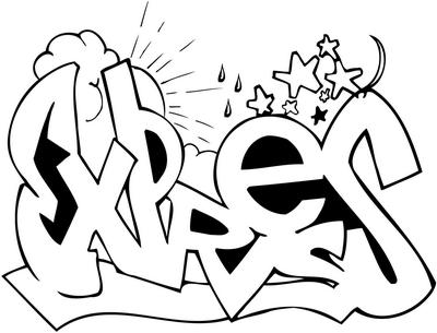 Graffiti Art Sticker 58