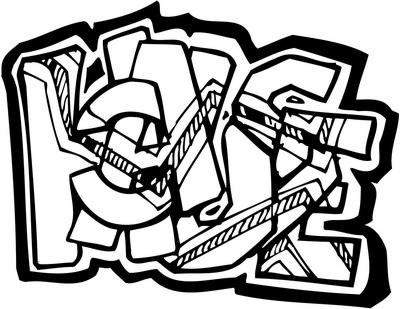 Graffiti Art Sticker 438