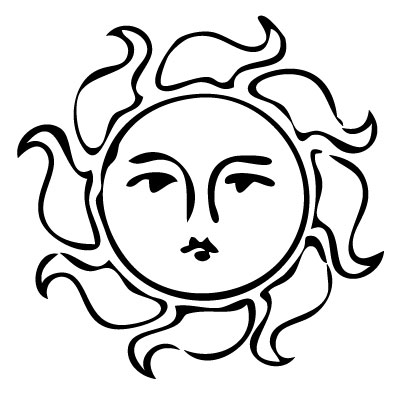 Sun2 Sticker