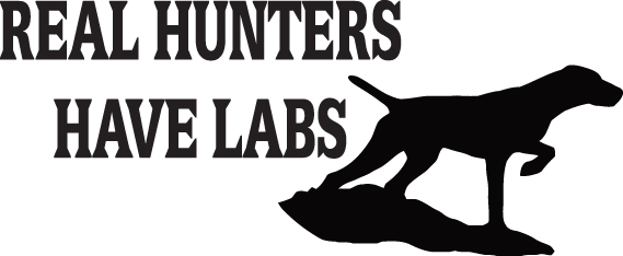 Real Hunters Have Labs Sticker