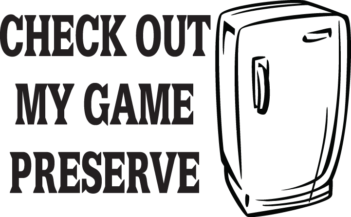 Check Out My Game Preserve Sticker