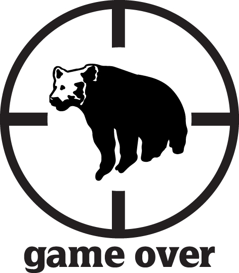 Bear Game Over Sticker 3