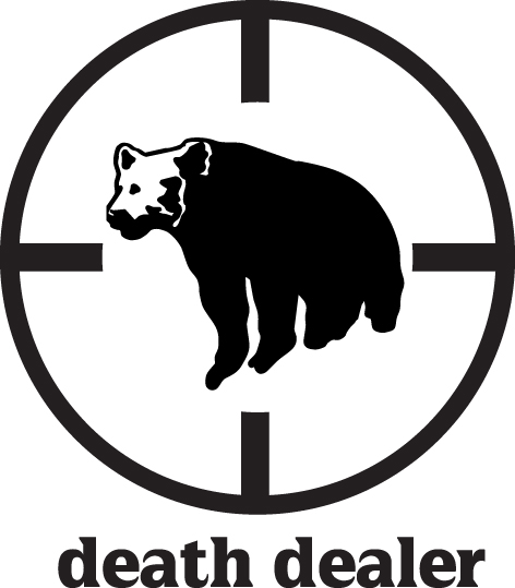 Bear Death Dealer Sticker
