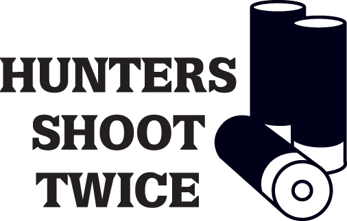 Hunters Shoot Twice with Shotgun Shells Sticker