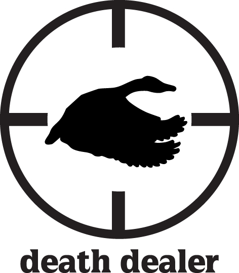 Death Dealer Duck Sticker 2