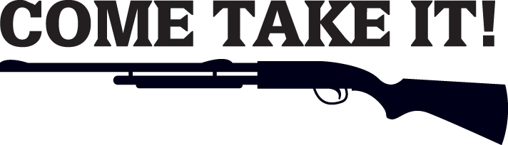 Come Take it Rifle Sticker