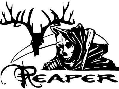 Reaper Elk Sticker