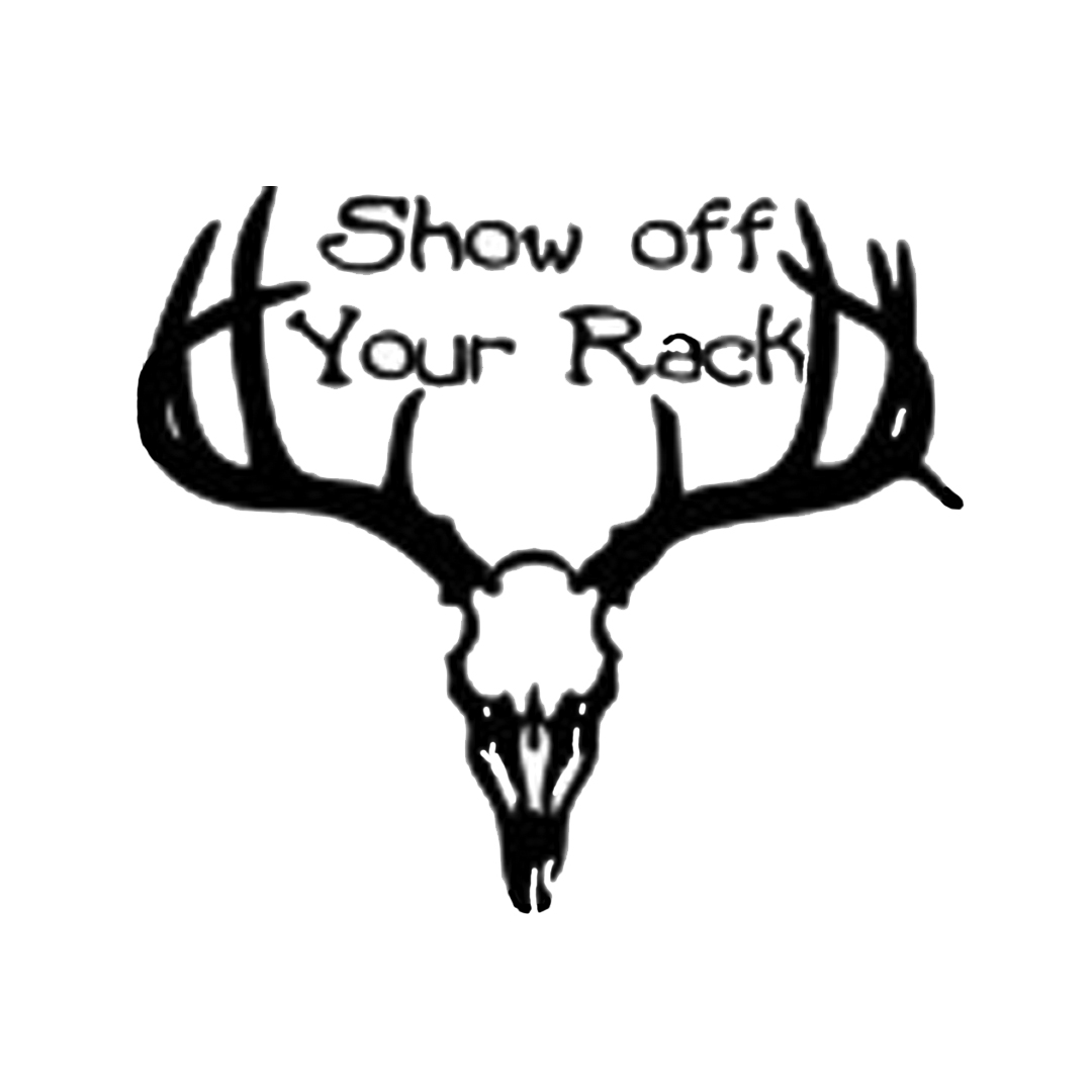 Show Off Your Rack Deer Skull Sticker