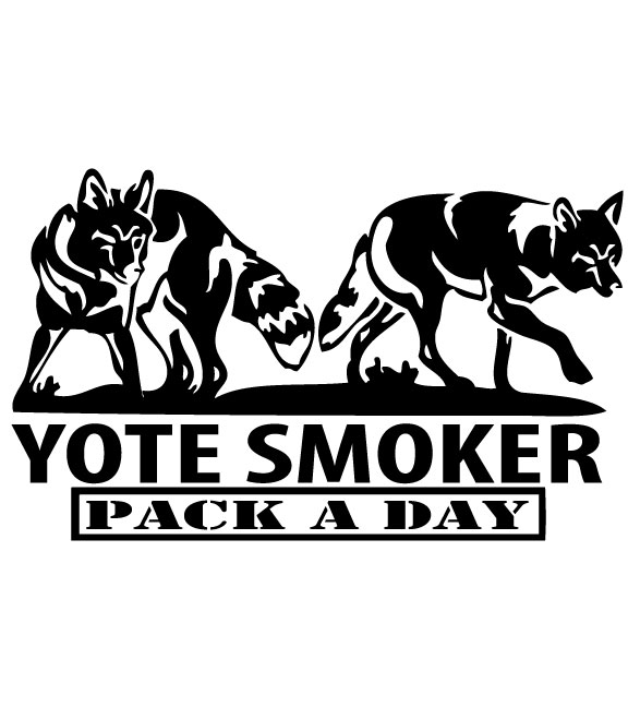 Yote Smoker Sticker