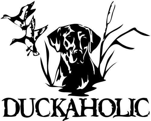 Duckaholic Sticker
