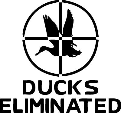 Ducks Eliminated Sticker