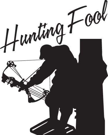 Bowhunter Hunting Fool Sticker