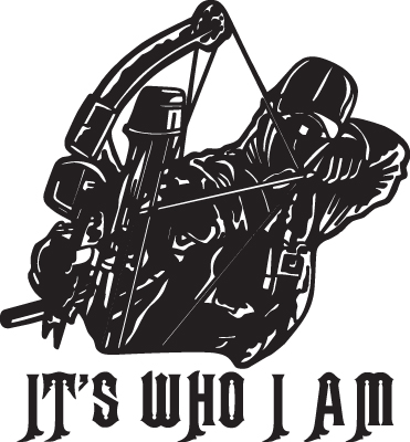 It's Who I am Bowhunter Sticker