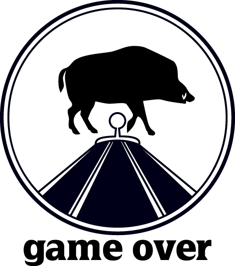 Game Over Boar Sticker 2