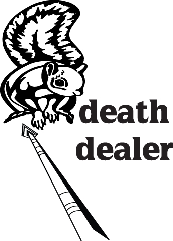 Death Dealer Squaril Bowhunting Sticker